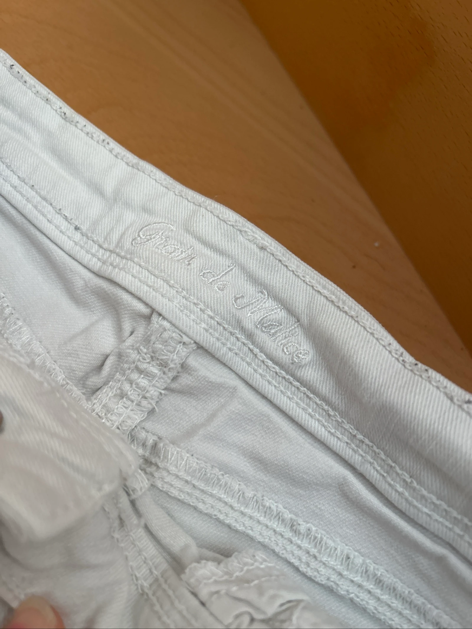 Short de jean blanco GRAIN DE MALICE💕 – photo 2